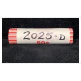 Last Year for Cents, Roll UNC 2025-D Lincoln