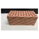 Bank Box $25 Lincoln Cents (50) Rolls, unopened