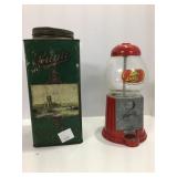 Bunte Candy Tin and Jelly Belly Gumball Machine