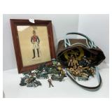 Action Figures, Vehicles, and Framed Print