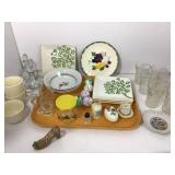 Household Items Including Glassware and Ceramics