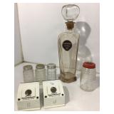 Glassware Set with Calvert Decanter and Retro Shak