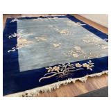 Large Hand-Woven Chinese Wool Rug