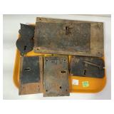 Vintage Metal Door Locks and Keys