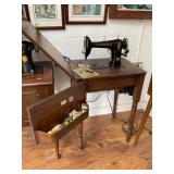 Free-Westinghouse Sewing Machine with Cabinet