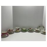 Porcelain Teacup and Saucer Set