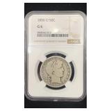 Semi-key 1896-O NGC G 6 Silver Barber Half Dollar