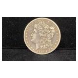 Key 1892-CC Silver Morgan Dollar