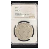 Key 1895-O NGC Fair 2 Silver Morgan Dollar