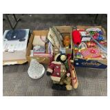 Holiday Decor, Giftwrap, and Foot Spa