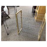 Metal Storage Racks, Two Styles