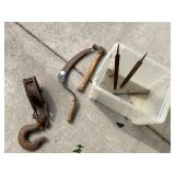 Hand Tools and Pulley Hook Set