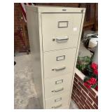 Hirsh 4-Drawer Steel Filing Cabinet, No Key