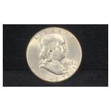 1963 Silver Franklin Half Dollar high grade