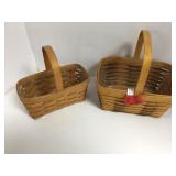 Longaberger Woven Baskets with Handles