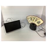 Dynex Digital Photo Frame and Light-Up Playing Car