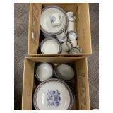 Salem Stoneware Dinnerware Set with Eagle Motif