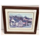 Framed Print of Harpers Ferry by Joann Happ