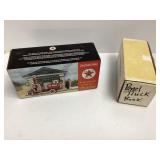 Texaco Die-Cast Tanker and Panel Truck Banks