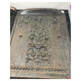 Ornamental Cast Iron Fireplace Cover
