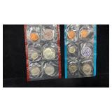 1970 UNC US Mint Set w/ 40% Silver Kennedy Half,