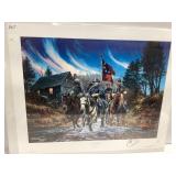 John Paul Strain Printer's Proof #1/4 'The Norther