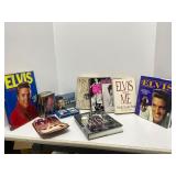 Elvis-Themed Books, Card Sets, Puzzles, and Game C
