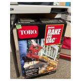 Toro Electric Rake and Vac Blower, Model 51573