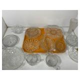Pressed and Cut Glass Tableware