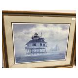 David Knowlton 'Hoopers Strait' #647/950, Framed