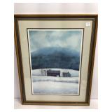 David Knowlton 'Wintry Solitude' Limited Edition P