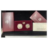 1992 BU US Olympic Commemorative Silver Dollar &