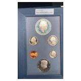 1990 Prestige Proof Set w/ Silver Eisenhower