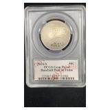2014-S PCGS Gem Proof Baseball Hall of Fame Half