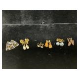 Gold-Tone Clip-On Earrings