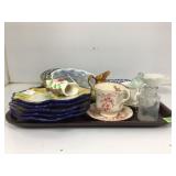 Various Ceramic and Glass Tableware