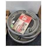 Chevrolet Hubcaps and 1967 Owner's Manual