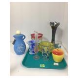 Decorative Glassware and Porcelain Items