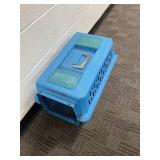 Plastic Pet Taxi Carrier with Metal Door