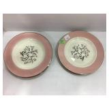 Four Taylor Smith Taylor China Plates