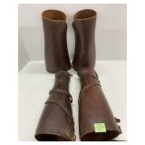 4 Leather Riding Gaiters & Spats