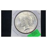 1934-D. Silver Peace Dollar