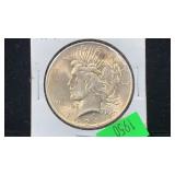 1924 Silver Peace Dollar