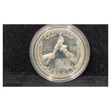 1988-S Silver Proof Olympic Commemorative Dollar,