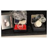 (2) Coin/Jewelerï¿½s Loupes, 30X-21 mm, one is new,