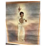 1977 Elvis Presley Print by James Thomas Newman