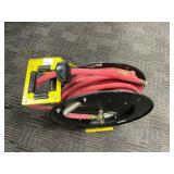 Central Pneumatic Retractable Hose Reel, 3/8 in x