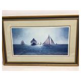 David Knowlton 'Gathering at Thomas Point' Print