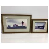 David Knowlton Signed Prints: Nauset Light & Just