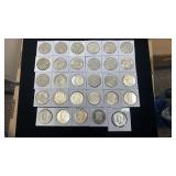 (29) Eisenhower Dollars, including 1977-S Proof,